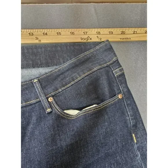 Levis Jeans Womens 20M Blue Dark High Rise Signature Skinny Stretch - Picture 6 of 10